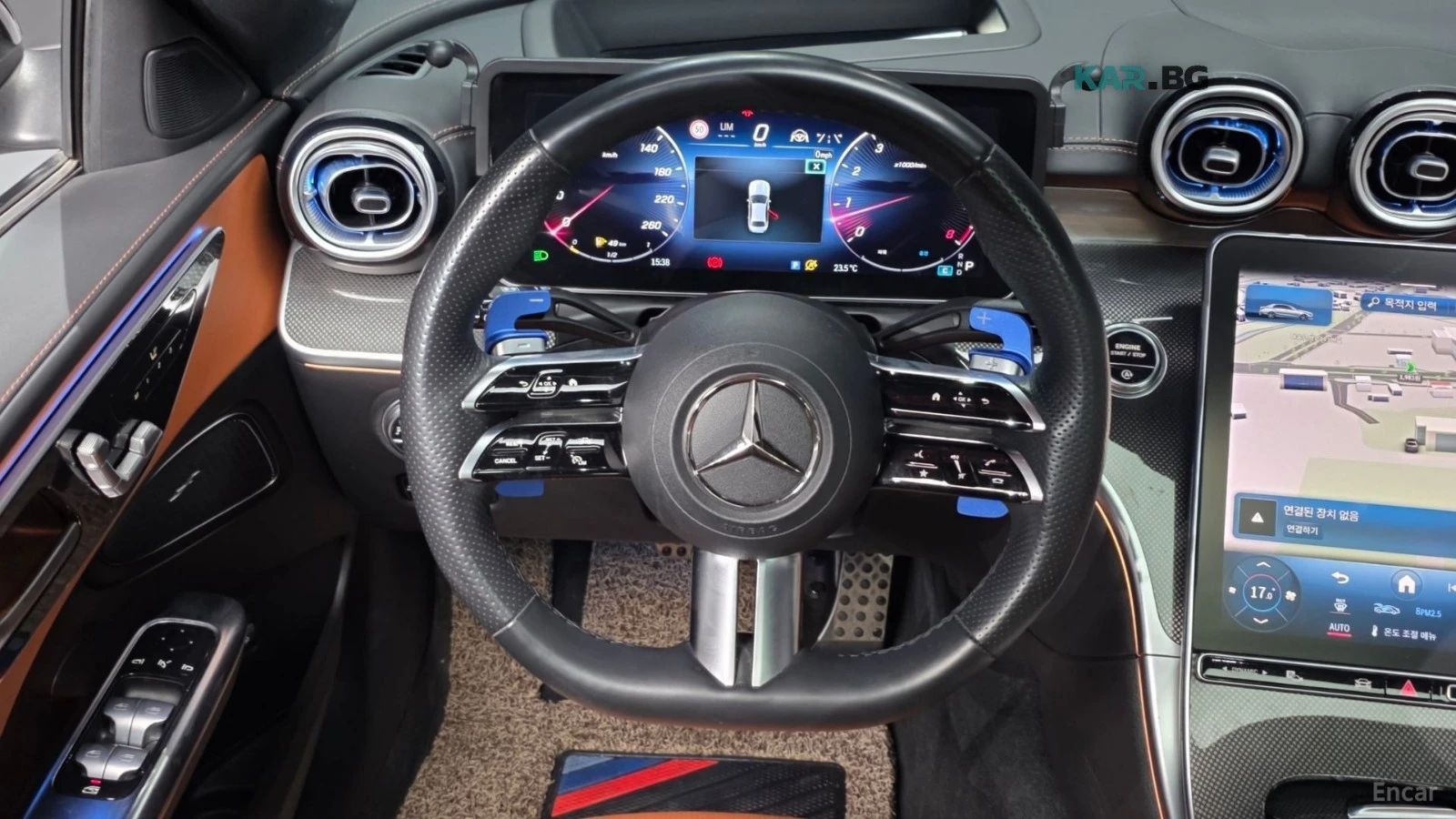 Mercedes-Benz C 300 4MATIC* AMG-LINE* ПАНОРАМА* 360* КАМЕРА* ДИСТРОНИК, снимка 6 - Автомобили и джипове - 55748447