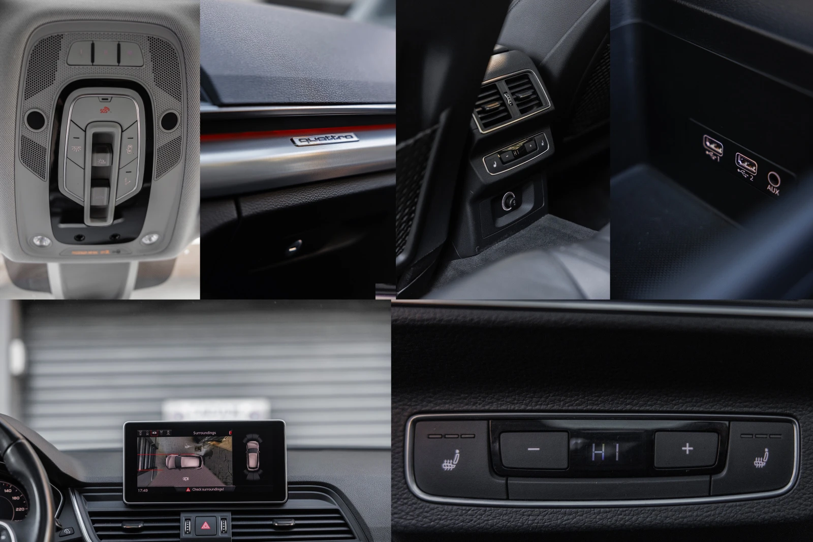 Audi Q5 ПРОМО ЦЕНА, 2.0 TFSI, DIGITAL, DIS, 360, AMBIENT , снимка 15 - Автомобили и джипове - 54246555