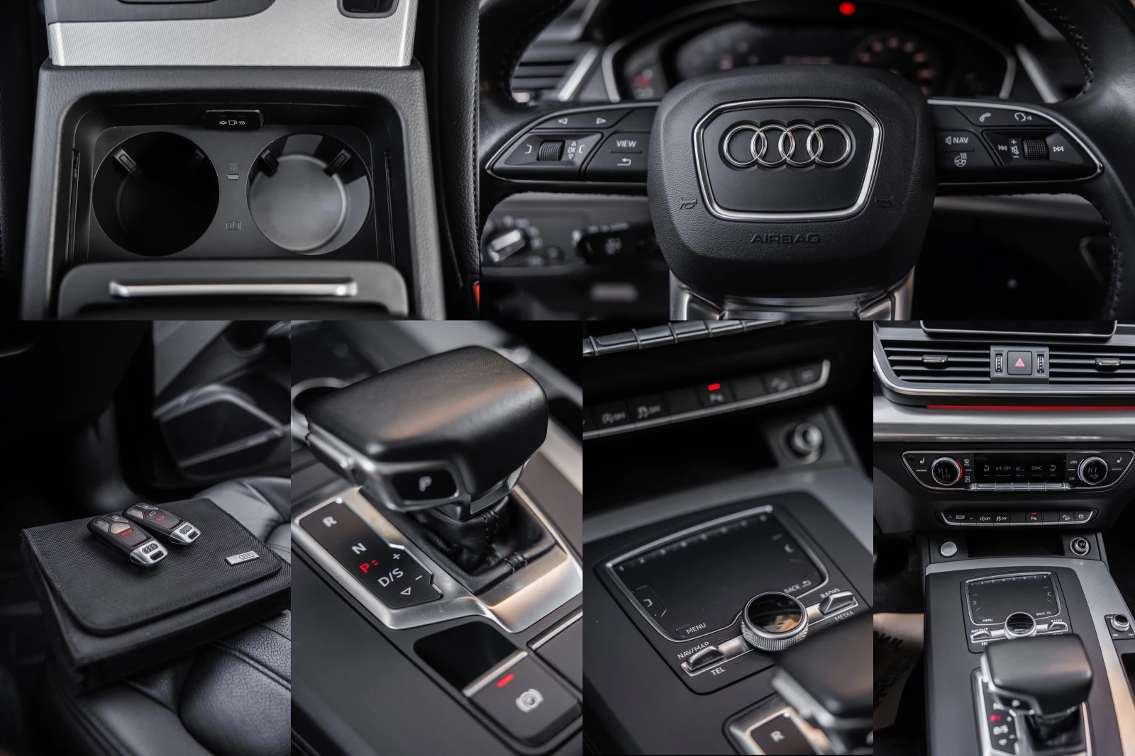 Audi Q5 ПРОМО ЦЕНА, 2.0 TFSI, DIGITAL, DIS, 360, AMBIENT , снимка 12 - Автомобили и джипове - 54246555