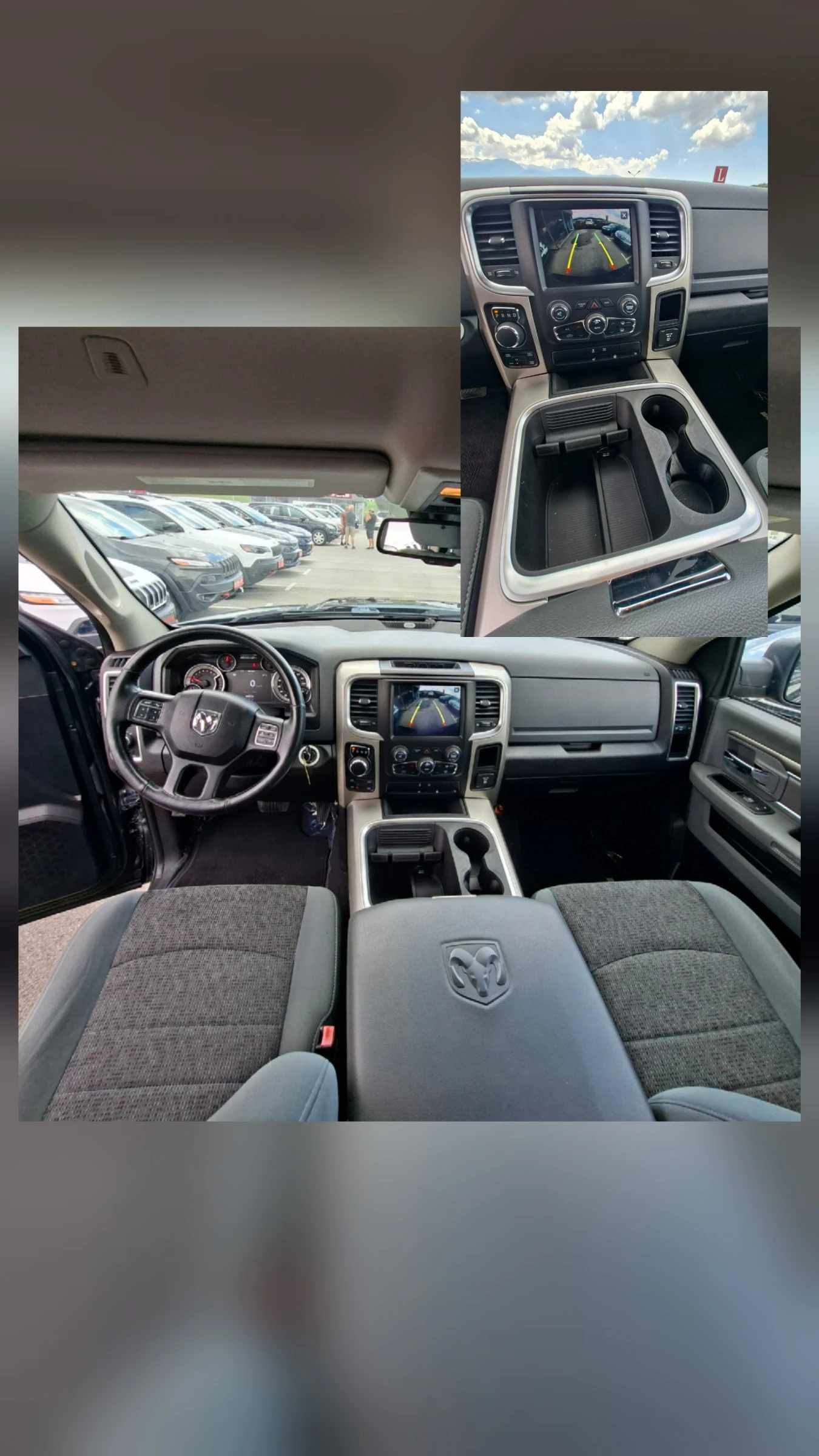 Dodge RAM 1500 BIG HORN 5.7 HEMI 401hp, снимка 14 - Автомобили и джипове - 54957306