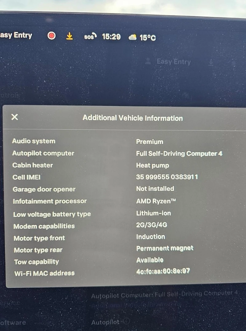 Tesla Model 3 Highland 4x4 Long Range, снимка 16 - Автомобили и джипове - 52568818