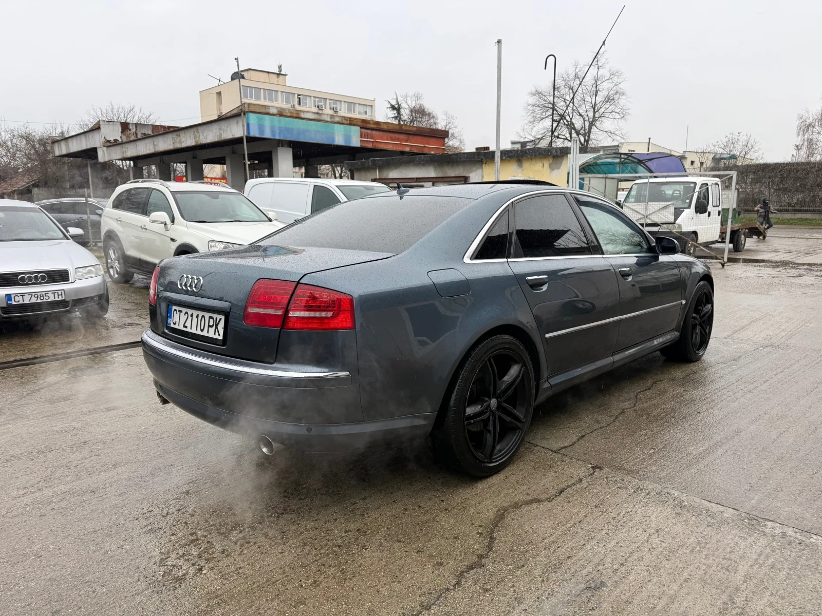 Audi A8 3, 7 / V8 / ГАЗ-LPG / FACE - изображение 5