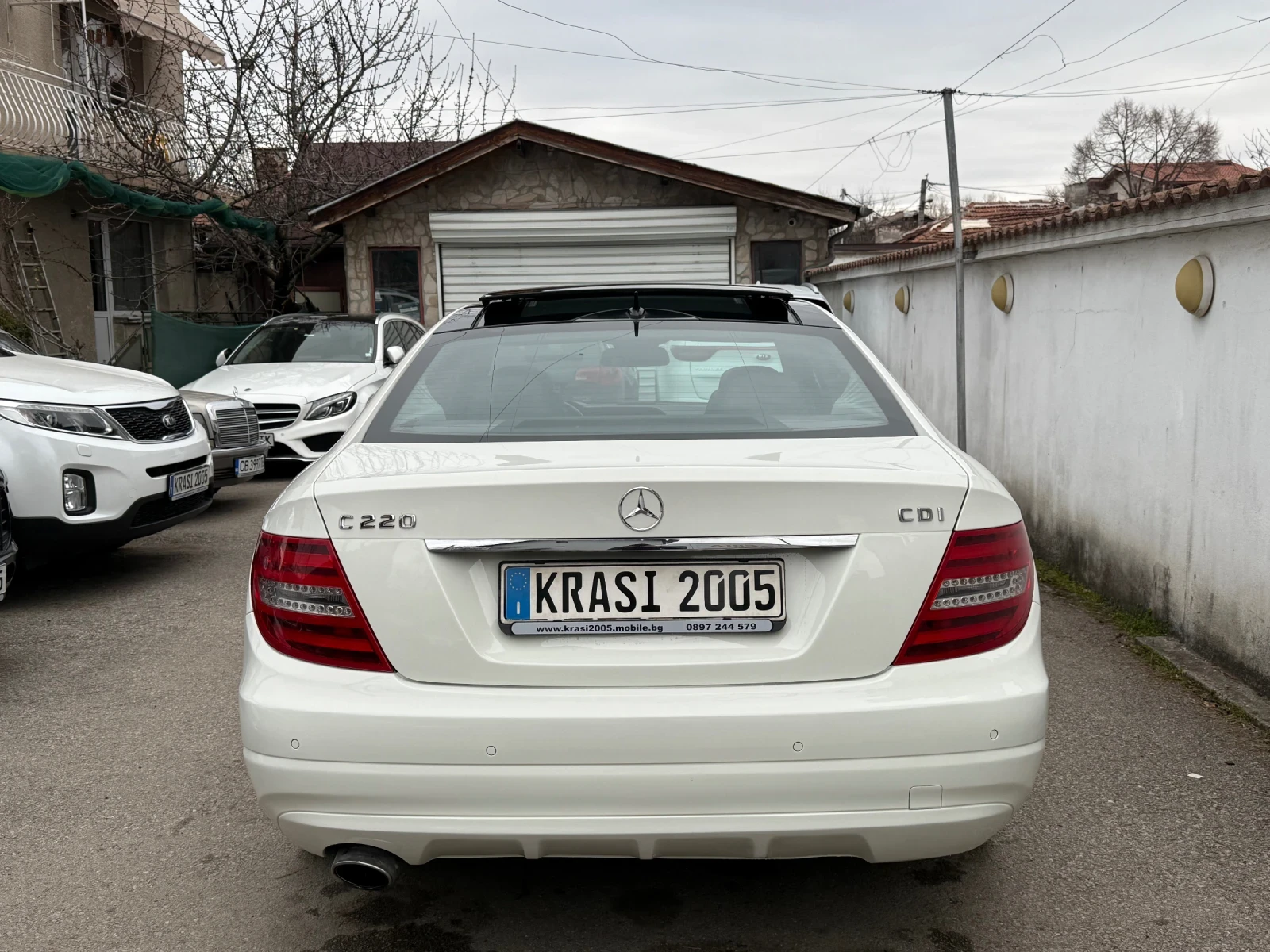 Mercedes-Benz C 220 CDI FACELIFT PANORAMA XENON , снимка 5 - Автомобили и джипове - 53953348