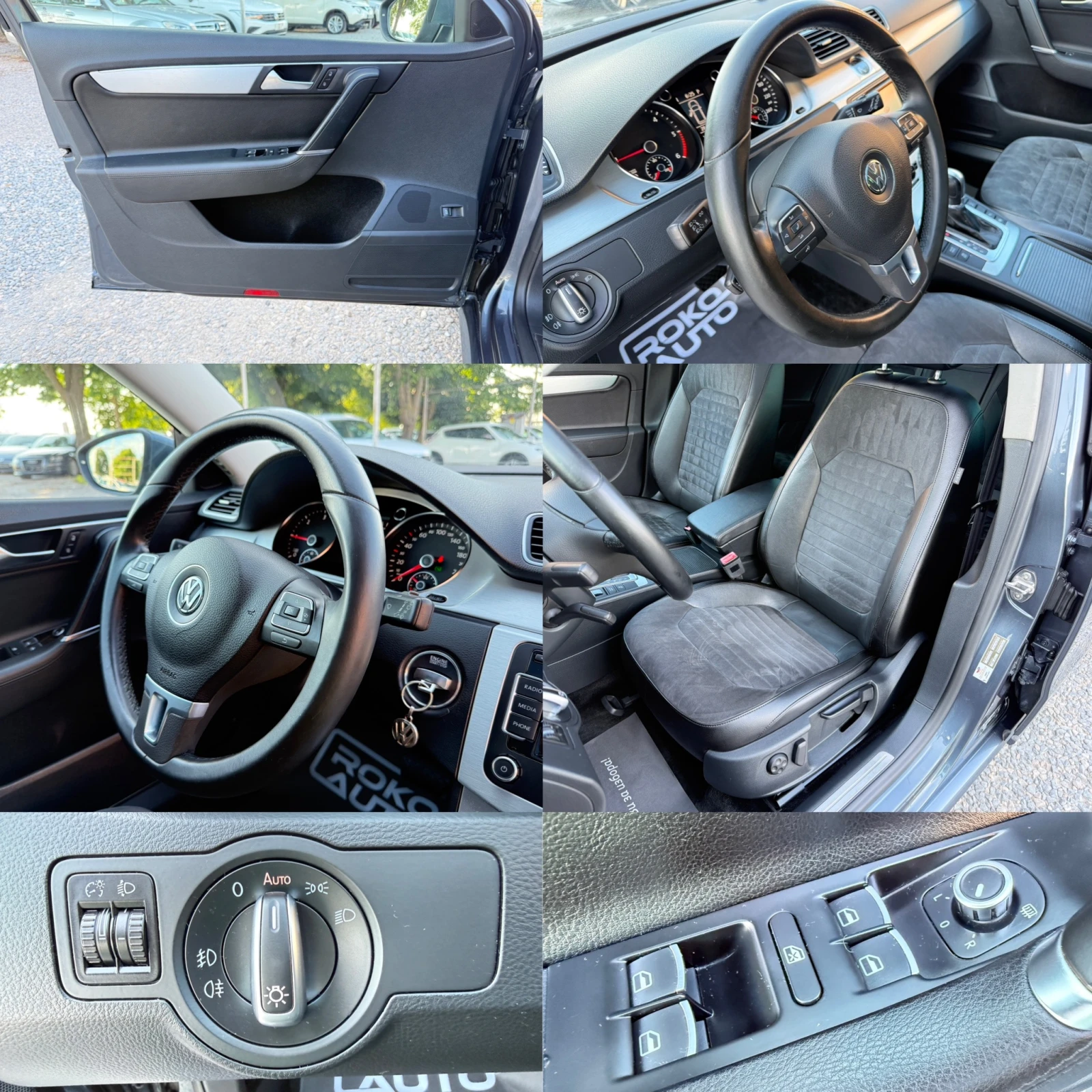 VW Passat 2.0TDI/177к.с./АВТОМАТ/КОЖА/ПОДГРЕВ/НАВИГАЦИЯ/, снимка 8 - Автомобили и джипове - 54389759