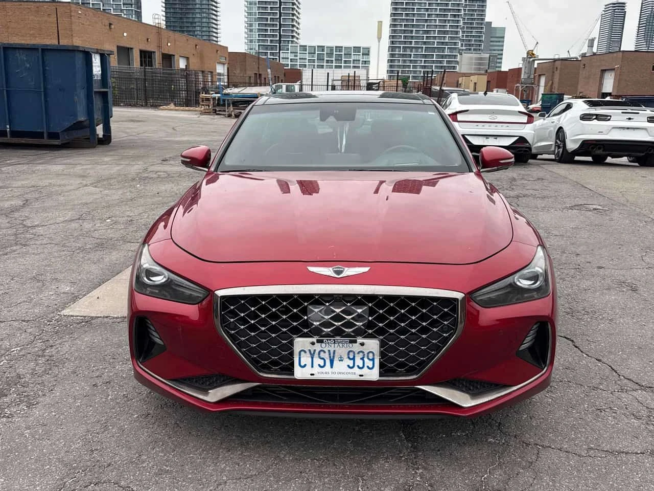 Genesis G70 * 3.3T Sport * 360 * ДИСТРОНИК * ОБДУХВАНЕ, снимка 6 - Автомобили и джипове - 54720242