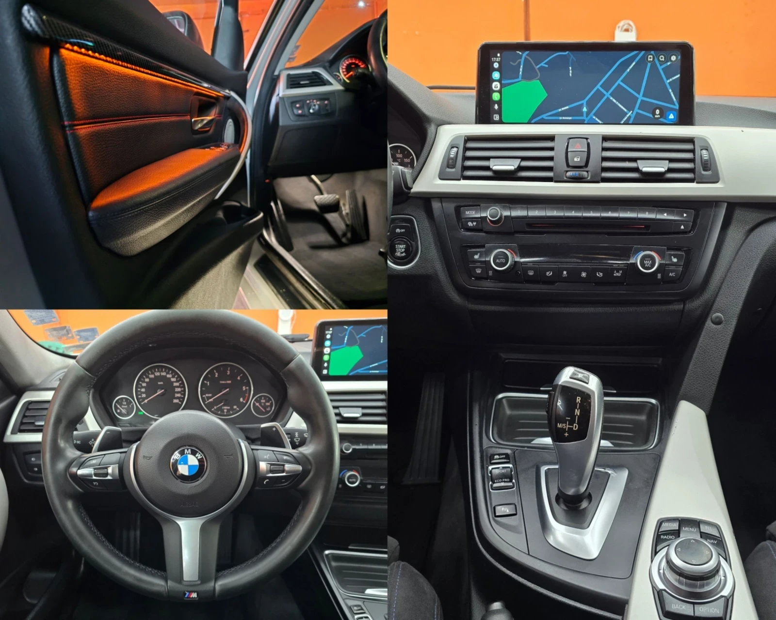 BMW 320 BMW/F31/320D/M-Paket/184HP, снимка 17 - Автомобили и джипове - 54726233