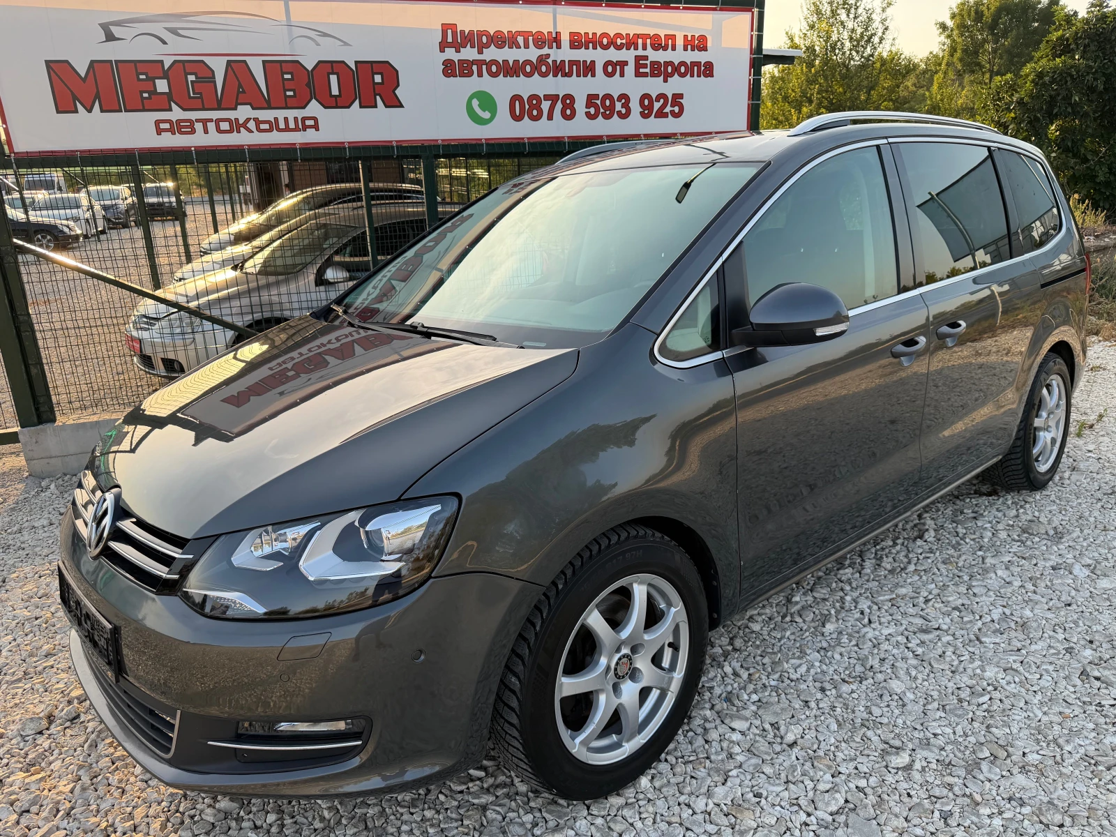 VW Sharan 2.0TDi/140p.s-Business/HighLine-DSG-FULL/6местен!!