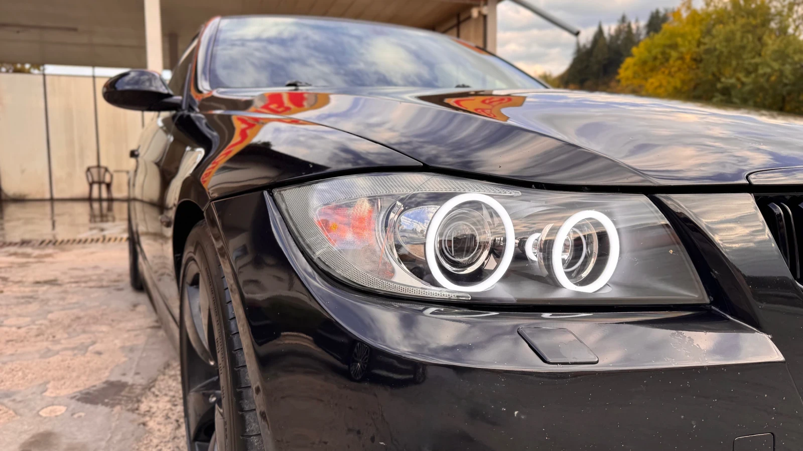 BMW 320 Фабричен М-пакет | Shadow Line | , снимка 4 - Автомобили и джипове - 56432623