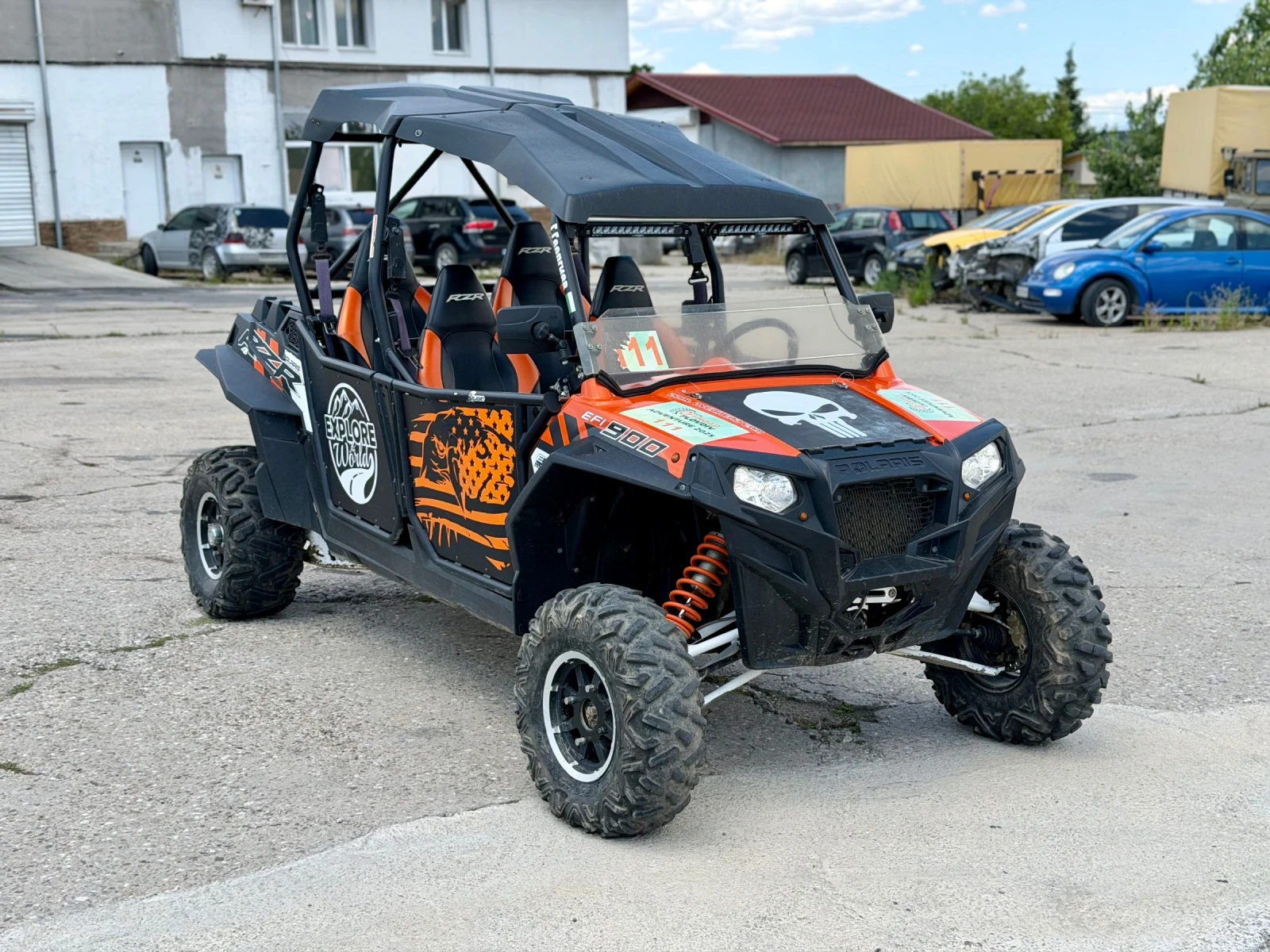 Polaris RZR 900XP Walker Evan s , снимка 3 - Мотоциклети и мототехника - 56344716