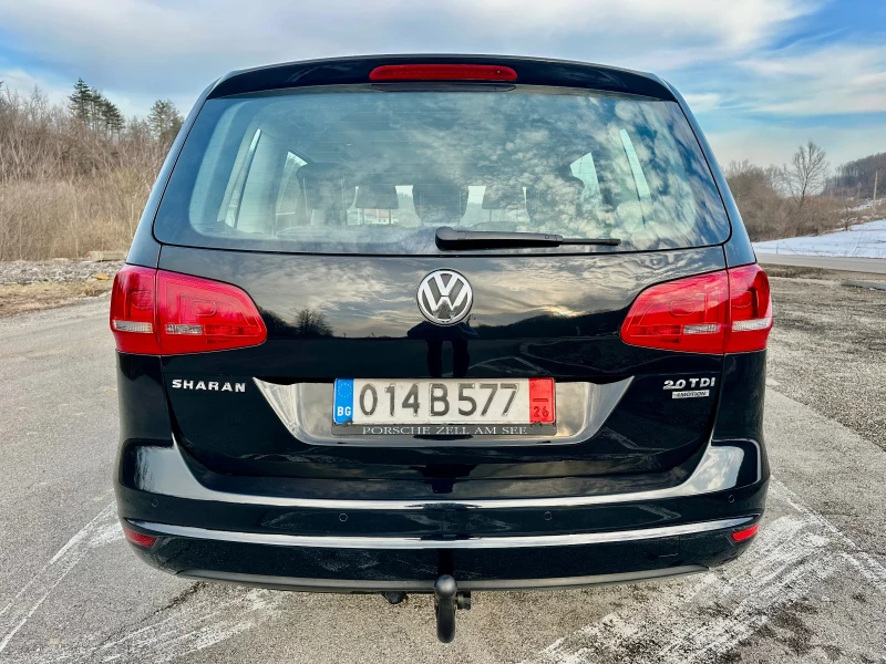 VW Sharan 2.0TDI* 4x4* LED* KOJA* PANORAMA* REALNI KM* , снимка 5 - Автомобили и джипове - 49293864