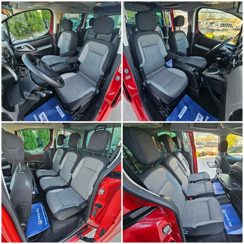 Peugeot Partner 1.6 HDI/PANORAMA/FAMILY, снимка 12 - Автомобили и джипове - 52406124