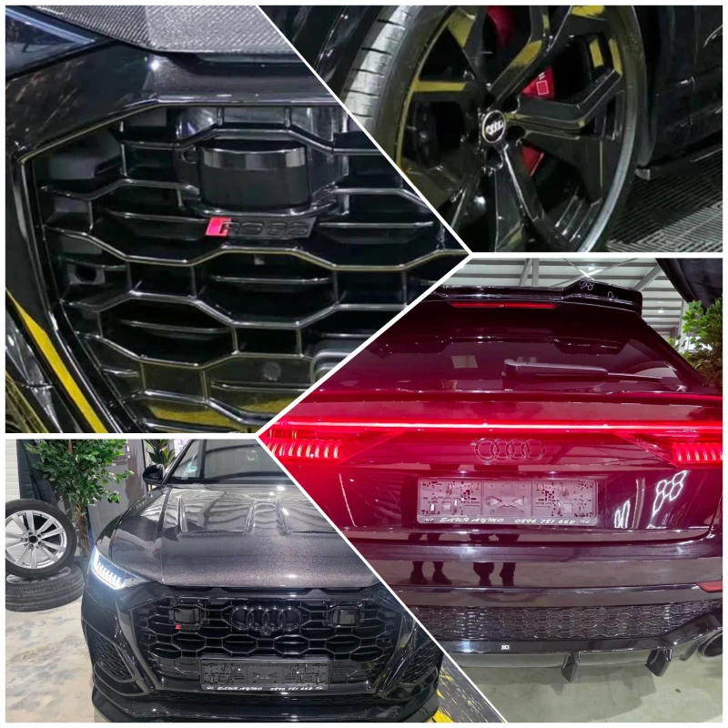 Audi RSQ8 4.0 V8 800HP CARBON CERAMIC ПАНО B&O ЛИЗИНГ 100%, снимка 17 - Автомобили и джипове - 53579022