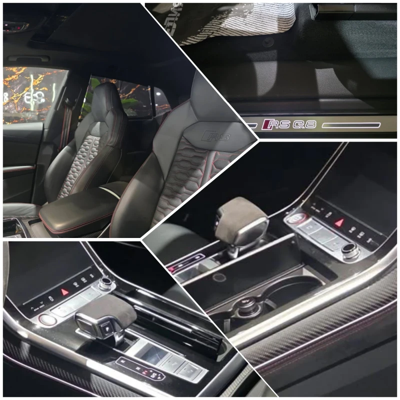 Audi RSQ8 4.0 V8 800HP CARBON CERAMIC ПАНО B&O ЛИЗИНГ 100%, снимка 16 - Автомобили и джипове - 53579022