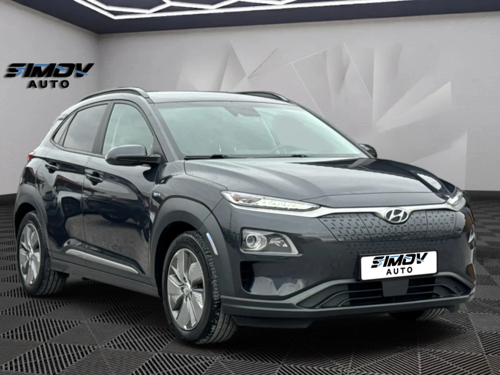 Hyundai Kona 64KWH SOH100% PREMIUM HEAD-UP КОЖА ПОДГРЯВАНЕ