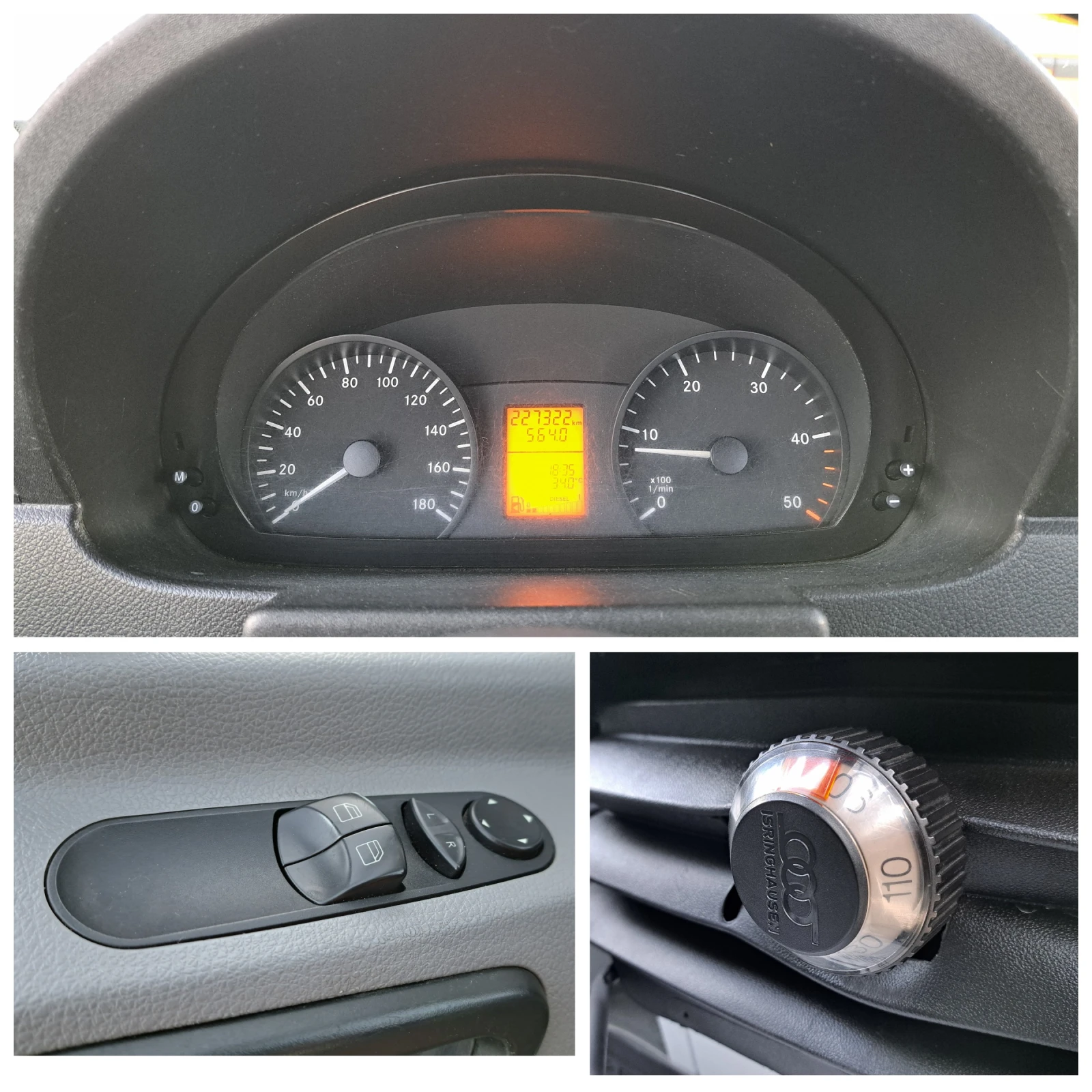 Mercedes-Benz Sprinter MAXI - 227000км!!!КЛИМАТИК , снимка 13 - Бусове и автобуси - 55696312
