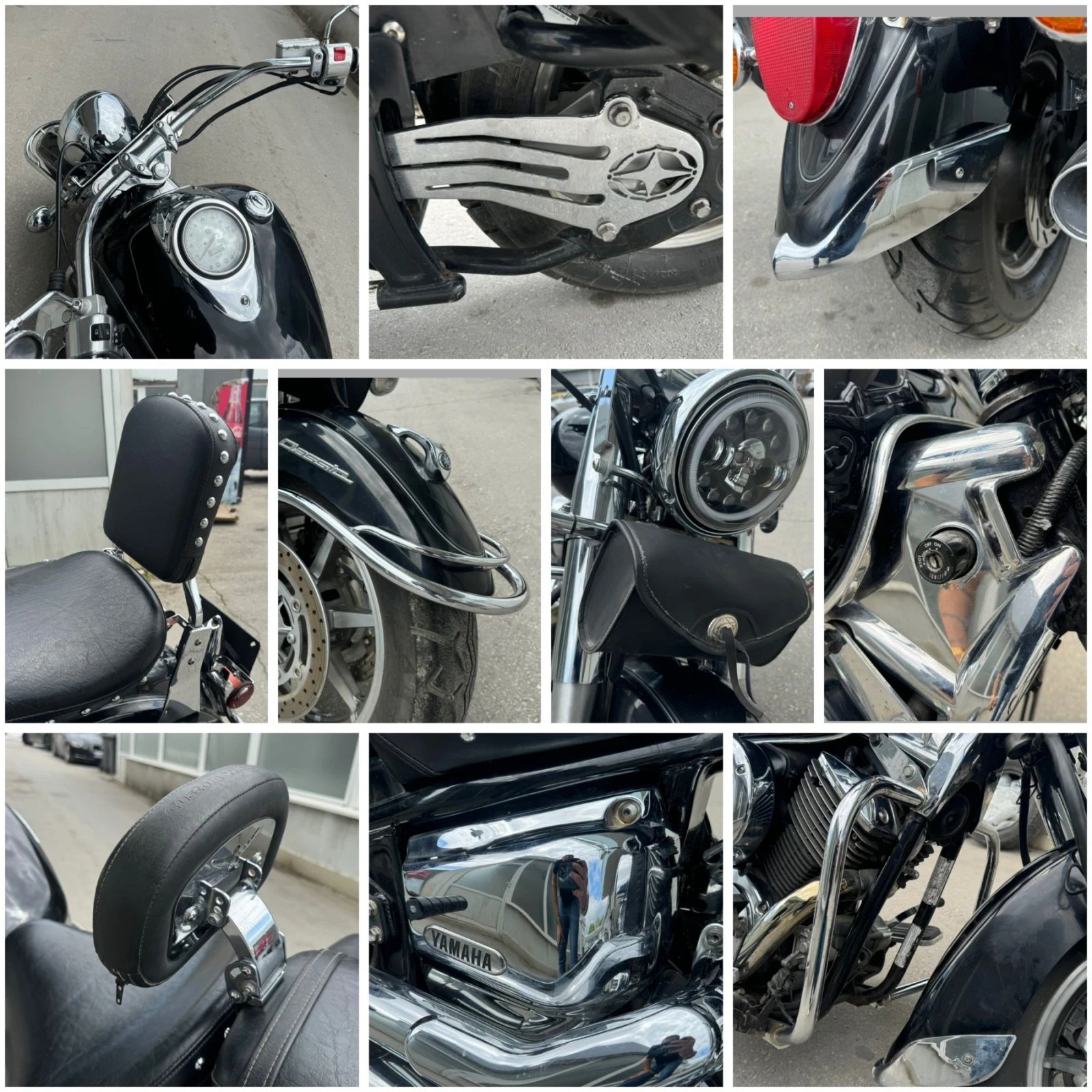 Yamaha V-Star XVS 1100 V-Star / Drag Star , снимка 9 - Мотоциклети и мототехника - 54494212
