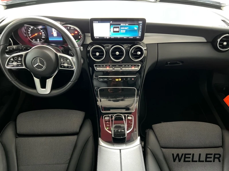 Mercedes-Benz C 200 T 9G-TRONIC/AVANTGARDE/184HP/CAM/NAVI/145c, снимка 12 - Автомобили и джипове - 47633998