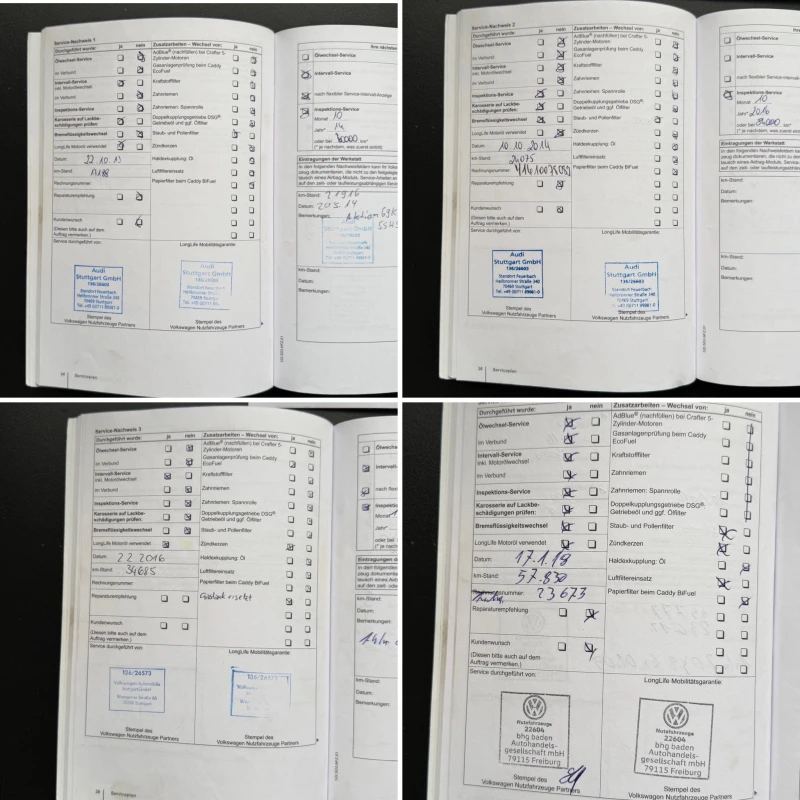 VW Caddy 2.0 EcoFuel(фабричен метан) СЕРВИЗНА ИСТОРИЯ, снимка 16 - Автомобили и джипове - 53564505