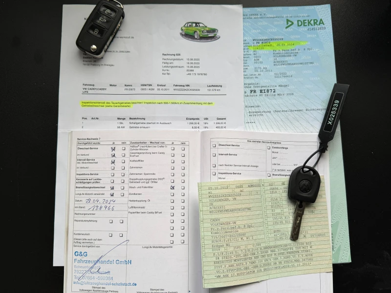 VW Caddy 2.0 EcoFuel(фабричен метан) СЕРВИЗНА ИСТОРИЯ, снимка 15 - Автомобили и джипове - 53564505