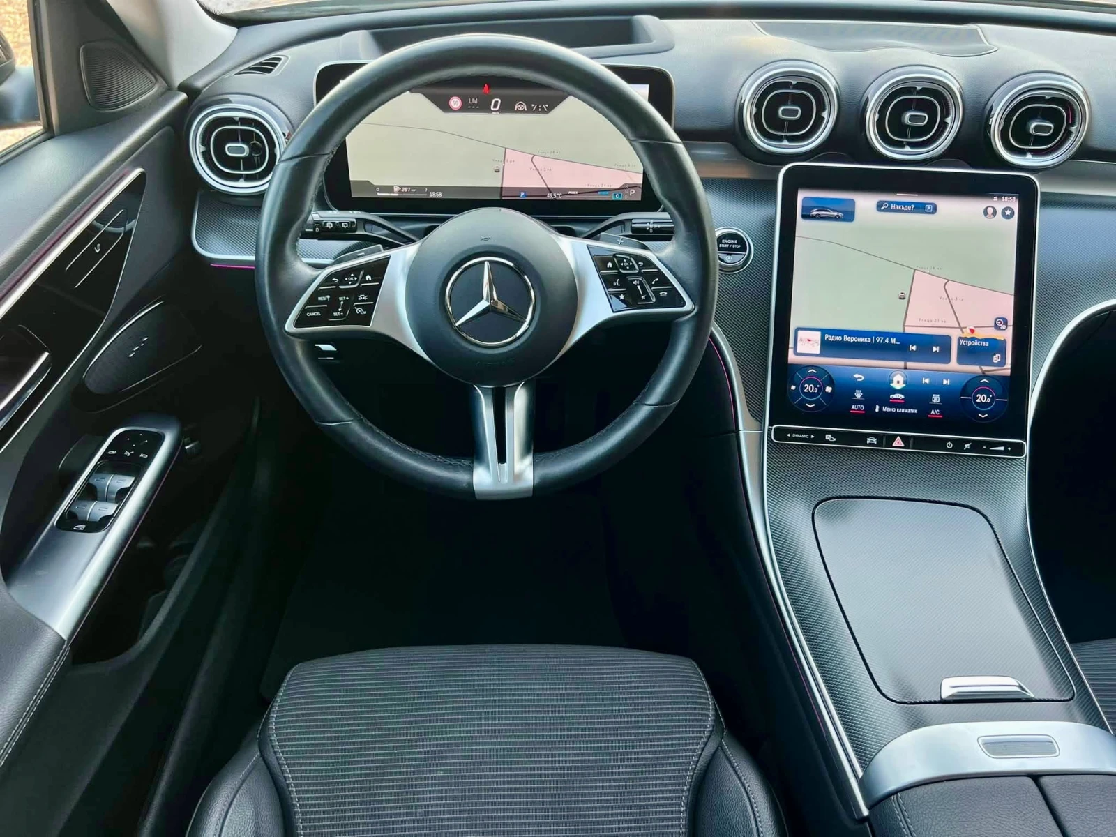 Mercedes-Benz C 300 d AMG/AMBIENT/MILD-HYBRID/LED/NAVI/360 KAMERA/FULL | Mobile.bg � ����������� 10