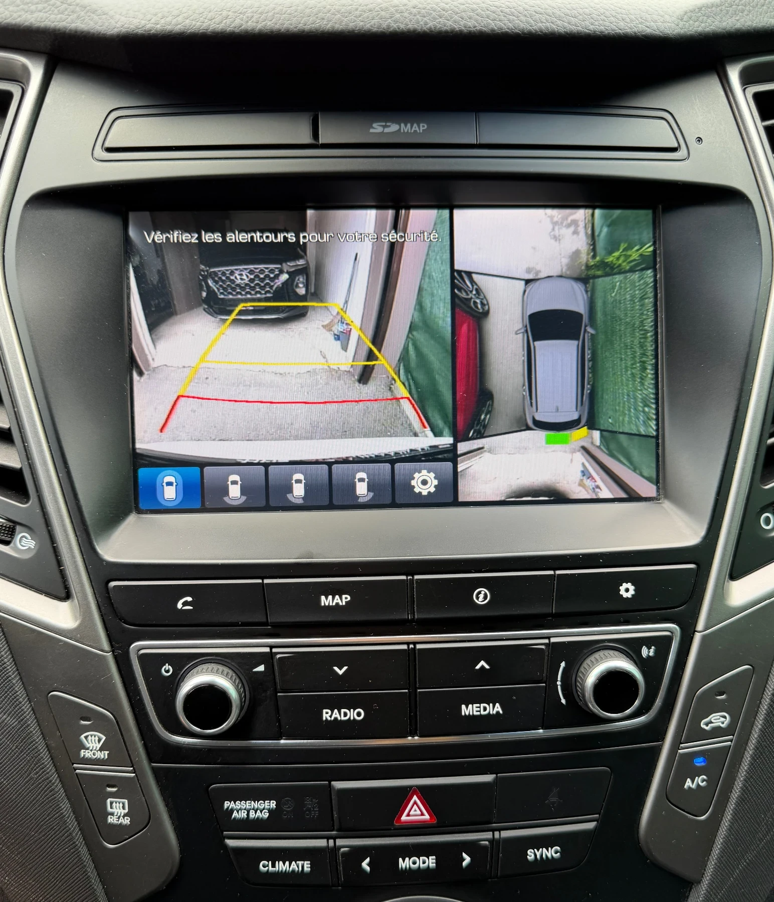 Hyundai Santa fe 2.2CRDI 4WD VERTEX 6+ 1 Внос Швейцария, снимка 10 - Автомобили и джипове - 54764622