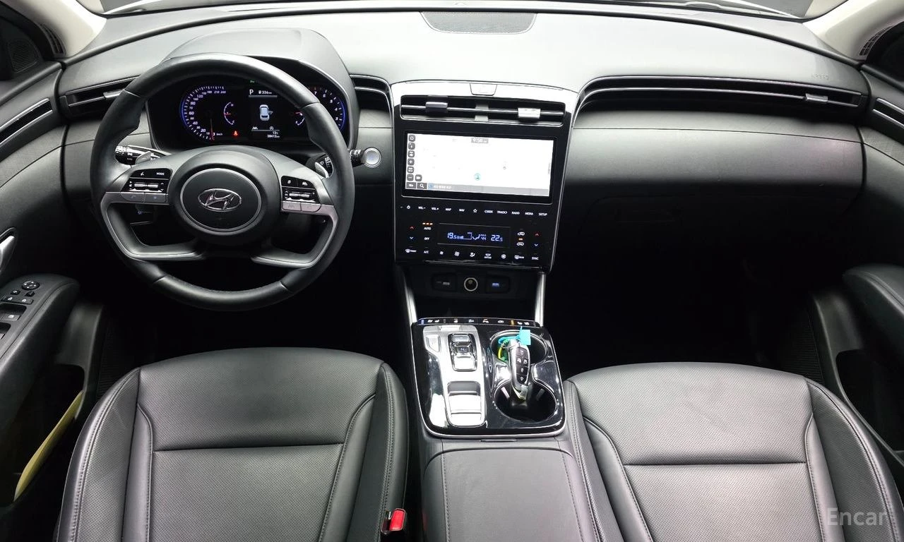 Hyundai Tucson 1.6 Turbo Premium 4x4* ПОДГРЕВ* ОБДУХВАНЕ* КАМЕРА*, снимка 8 - Автомобили и джипове - 55051043