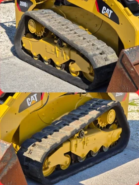 Челен товарач Cat 259 B/4.2т/Клима/Камера/Хидр.бързосмяна/Затворен, снимка 13