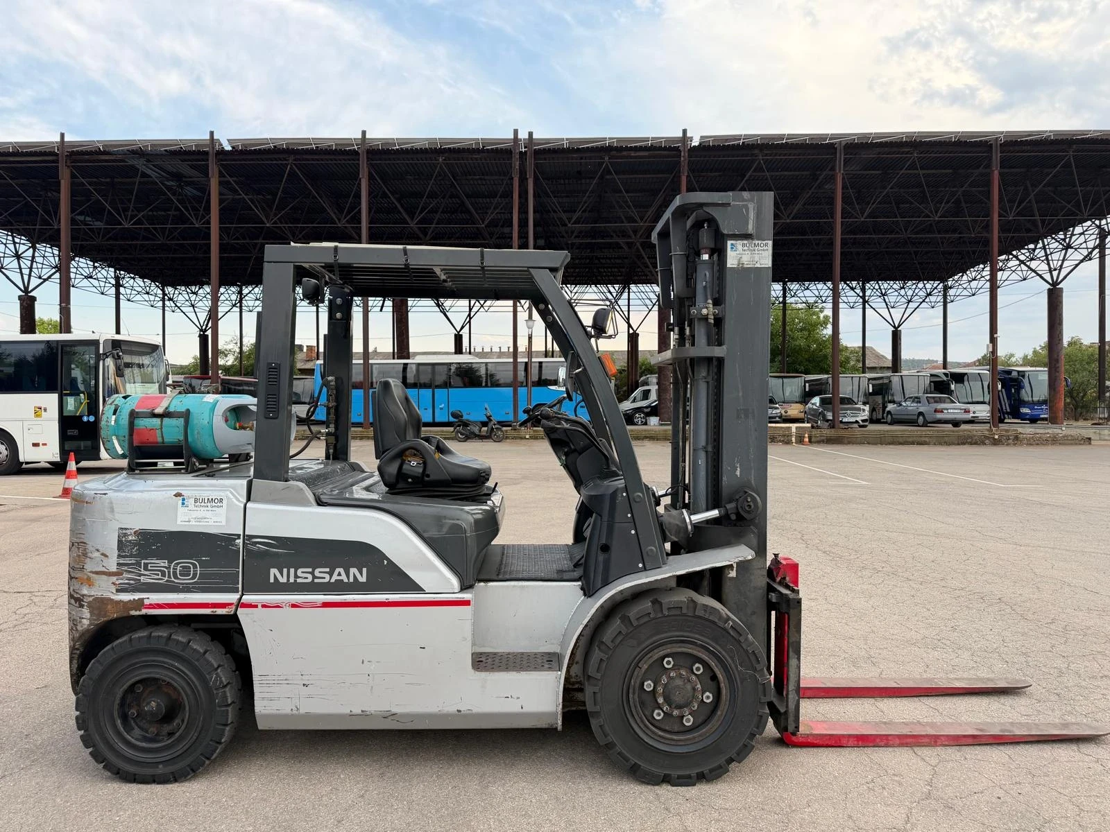 Мотокар Nissan Газ, снимка 5 - Индустриална техника - 56081071