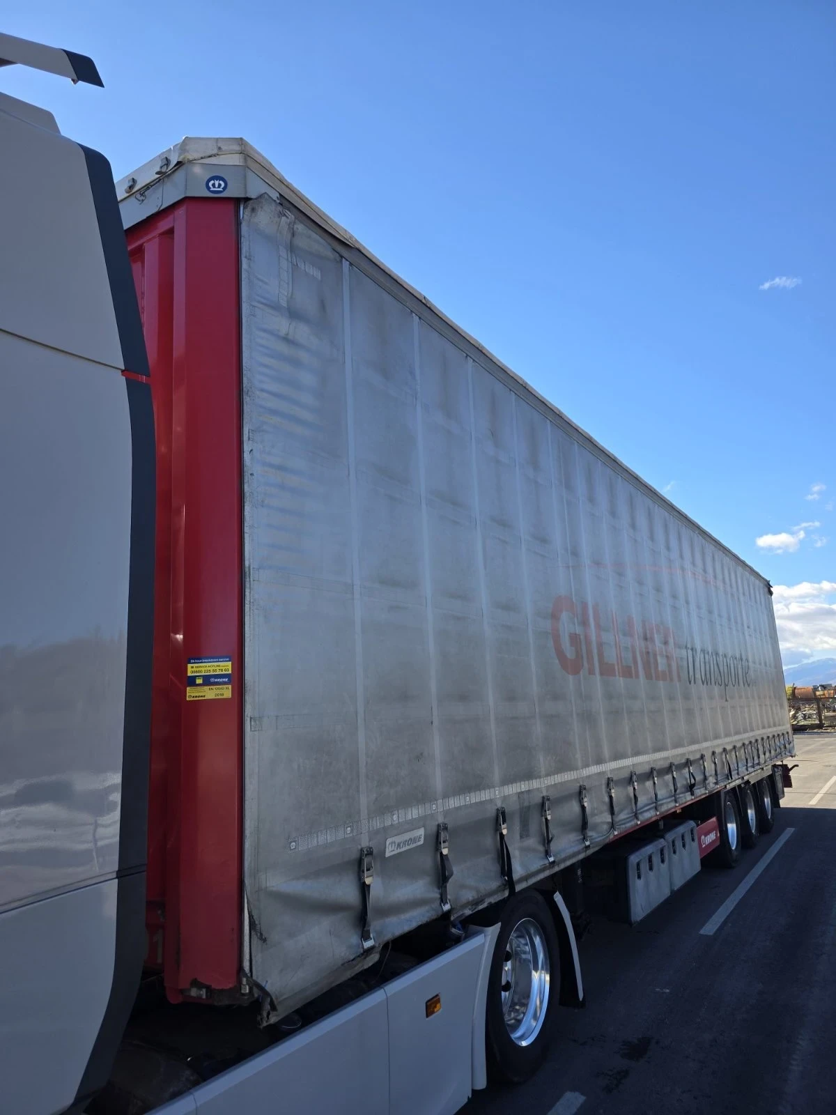 Полуремарке Krone MEGA, снимка 4 - Ремаркета - 56625757