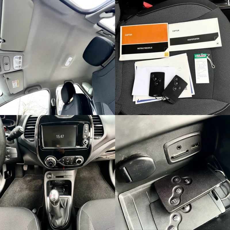 Renault Captur TCE / INTENSE / KEYLESS / NAVI / PARKTRONIC / LED, снимка 16 - Автомобили и джипове - 44977961