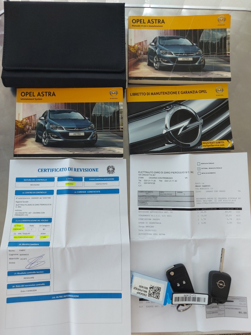 Opel Astra 1.7 CDTI, COSMO, ИТАЛИЯ, снимка 16 - Автомобили и джипове - 46399401