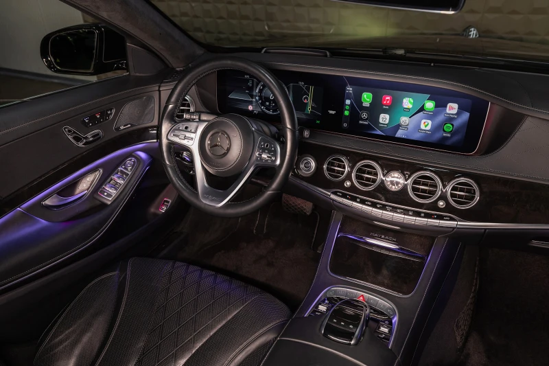 Maybach S 560 4MATIC * DISTRONIC * Head-Up * TV/DVD * BURMESTER , снимка 11 - Автомобили и джипове - 52824739