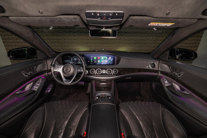 Maybach S 560 4MATIC * DISTRONIC * Head-Up * TV/DVD * BURMESTER , снимка 9 - Автомобили и джипове - 52824739