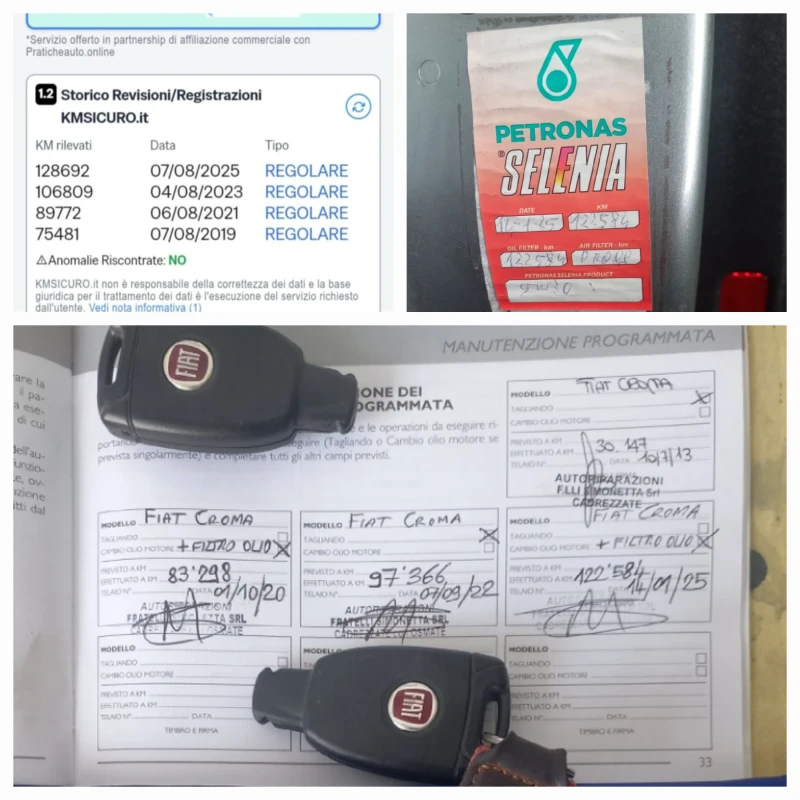 Fiat Croma 1.9JTD, снимка 17 - Автомобили и джипове - 53356832