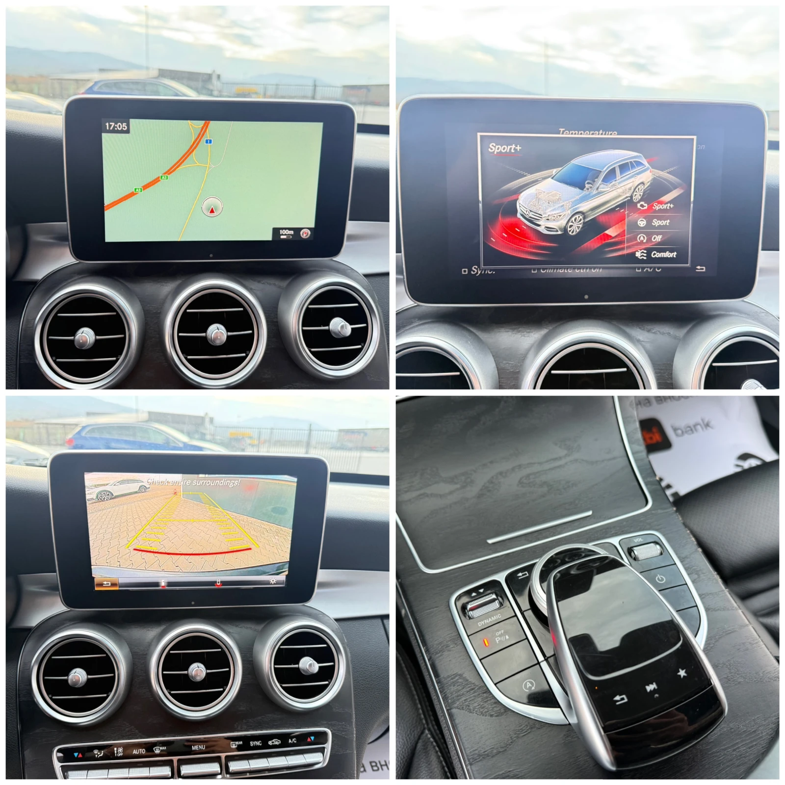 Mercedes-Benz C 220 2.2CDI 170 ks AMG PAKET Собствен лизинг !!!, снимка 17 - Автомобили и джипове - 54069701