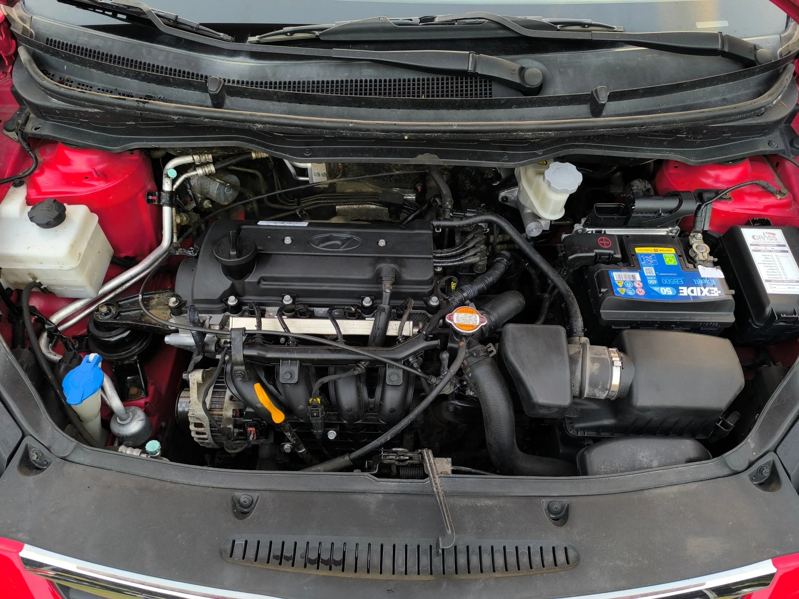 Hyundai I20 -1.2i-78кс(4-цилиндъра, верига)-КЛИМАТИК-EURO 5-, снимка 16 - Автомобили и джипове - 55922314