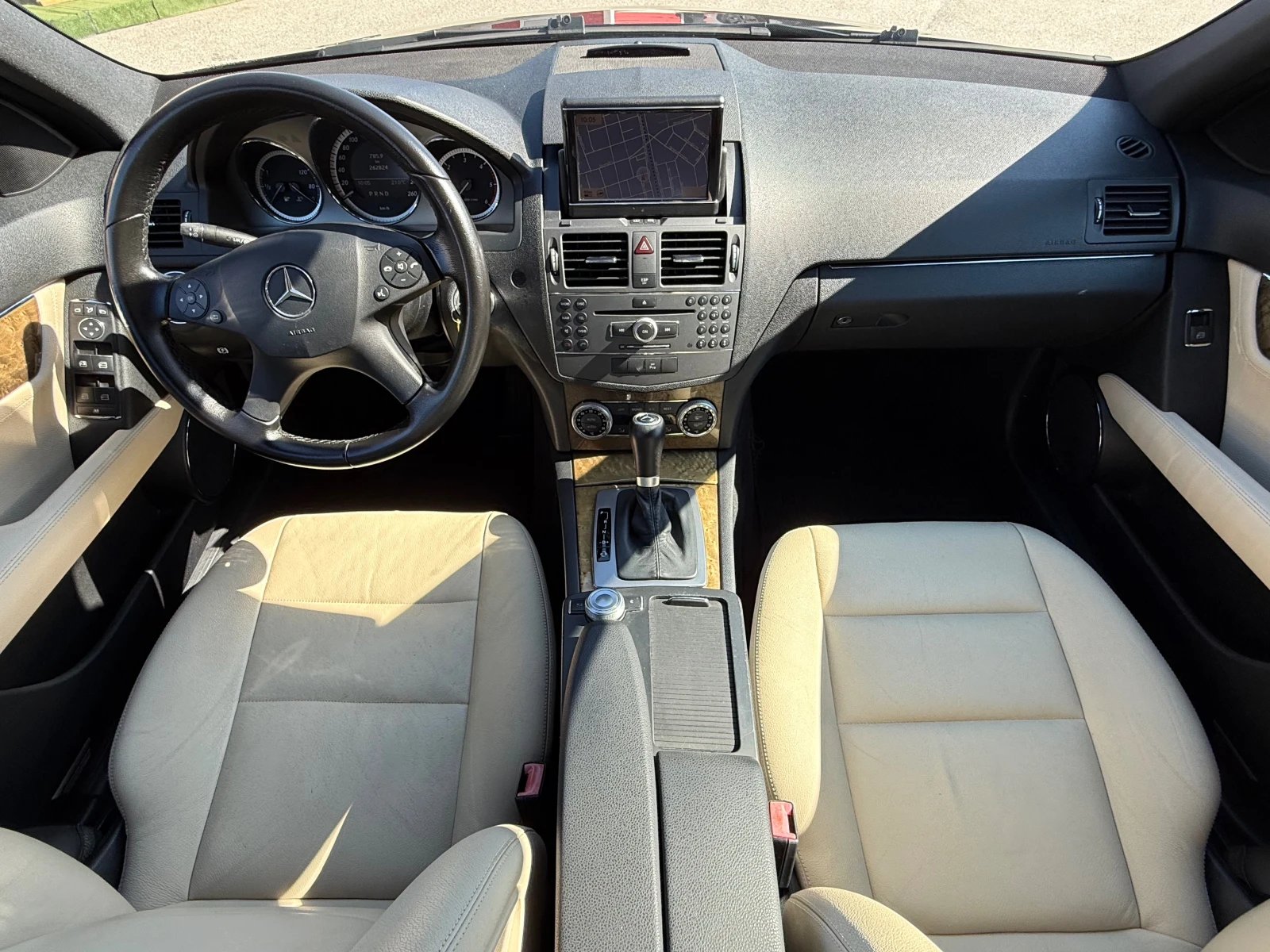 Mercedes-Benz C 200 CDI AVANTGARDE * OM646* 100% РЕАЛНИ КМ - ДОКАЗУЕМИ, снимка 11 - Автомобили и джипове - 56112888