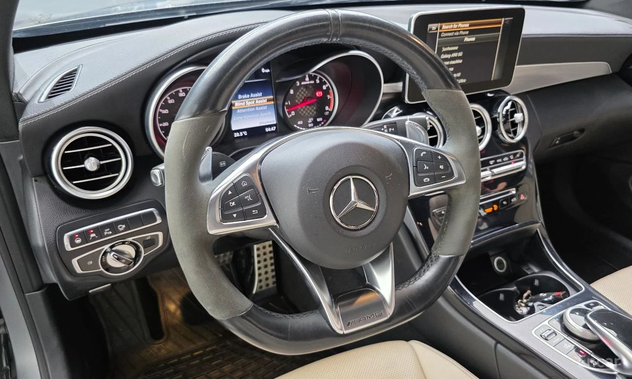 Mercedes-Benz C 43 AMG COUPE* 4MATIC* BURMESTER* ОБДУХВАНЕ* МАСАЖ* , снимка 9 - Автомобили и джипове - 56113495
