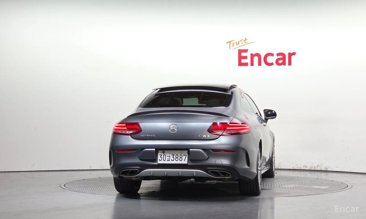 Mercedes-Benz C 43 AMG COUPE* 4MATIC* BURMESTER* ОБДУХВАНЕ* МАСАЖ* , снимка 4 - Автомобили и джипове - 56113495
