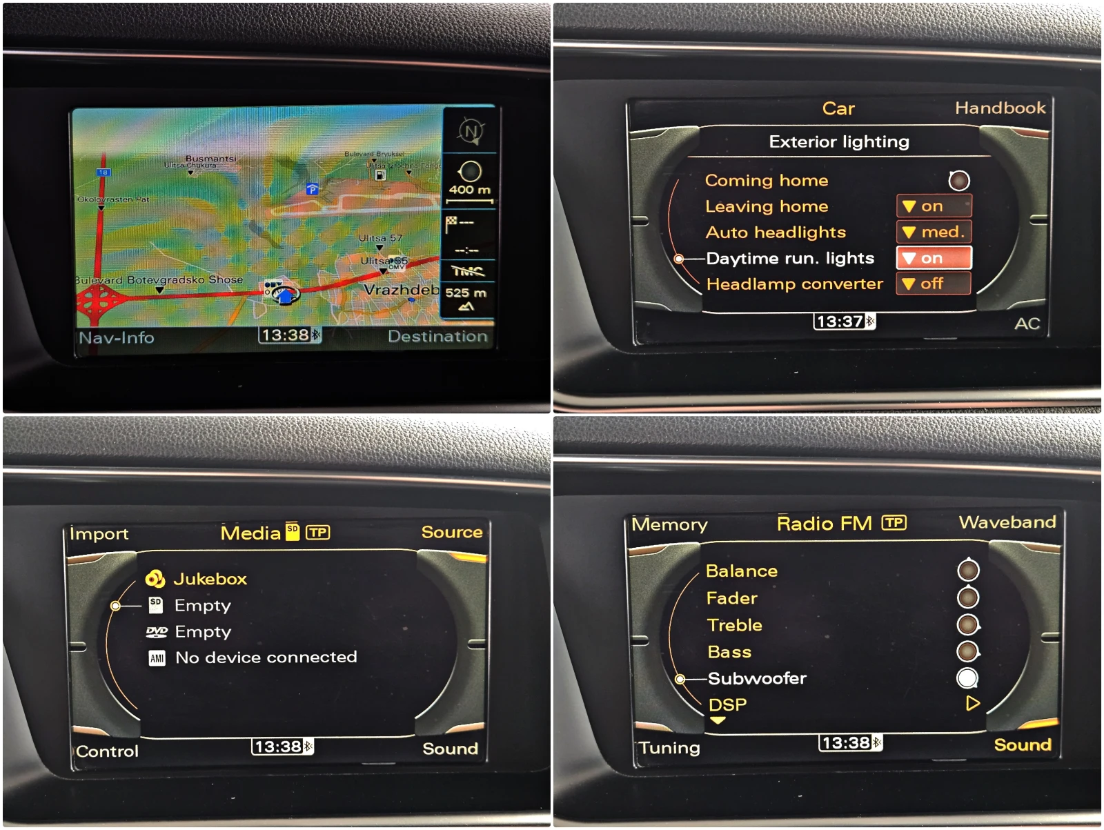 Audi Q5 S-LINEx3/239PS/PANORAMA/ПОДГРЕВ/RECARO/LIZING, снимка 14 - Автомобили и джипове - 55406205