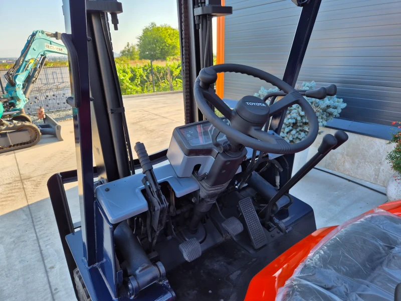 Мотокар Toyota  ПЕРФЕКТЕН / БЕЗ ЕЛЕКТРОНИКА !, снимка 9 - Индустриална техника - 49458989