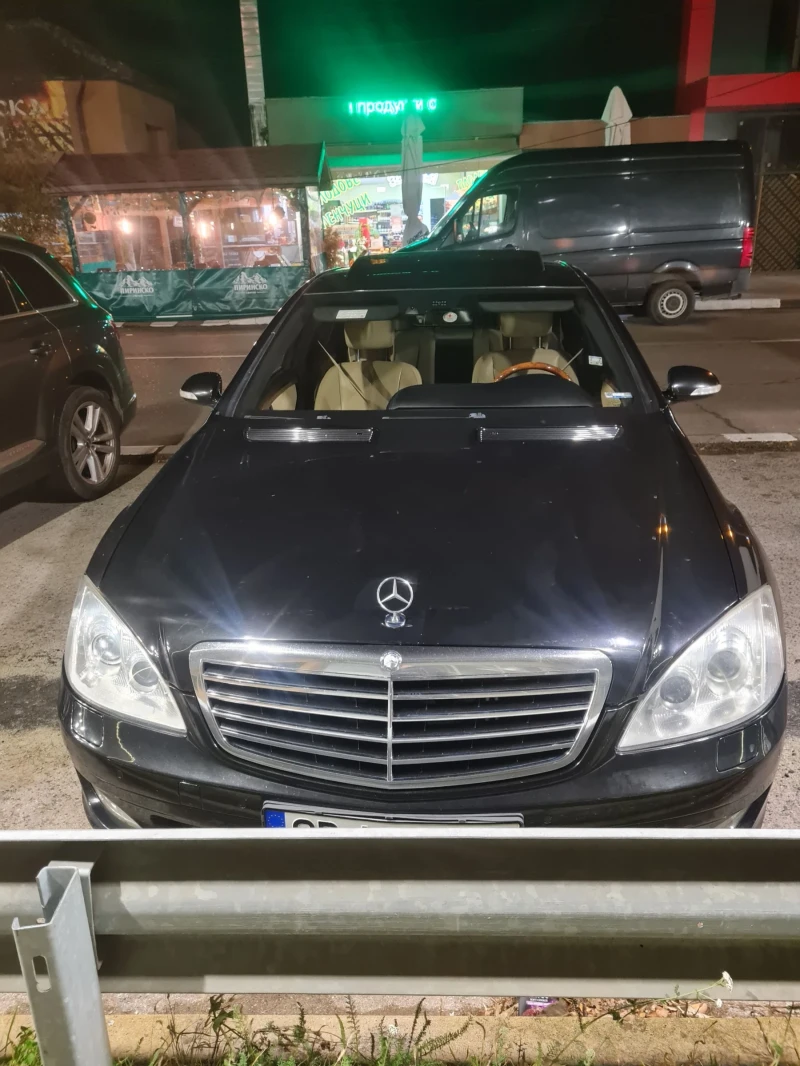 Mercedes-Benz S 500 Мерцедес S500 Лонг  газBRC, снимка 3 - Автомобили и джипове - 48214548