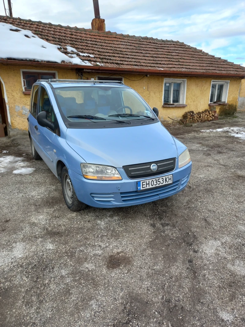 Fiat Multipla, снимка 1 - Автомобили и джипове - 48753911