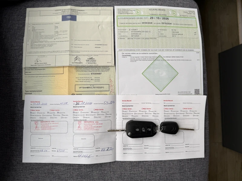 Citroen C3 1.2 i FULL SERVICE BOOK( KTEO, COC), снимка 13 - Автомобили и джипове - 53197921