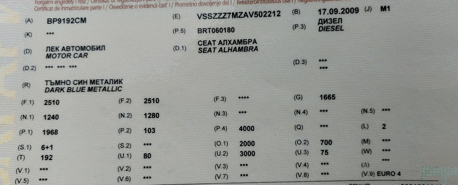 Seat Alhambra, снимка 15 - Автомобили и джипове - 54607962