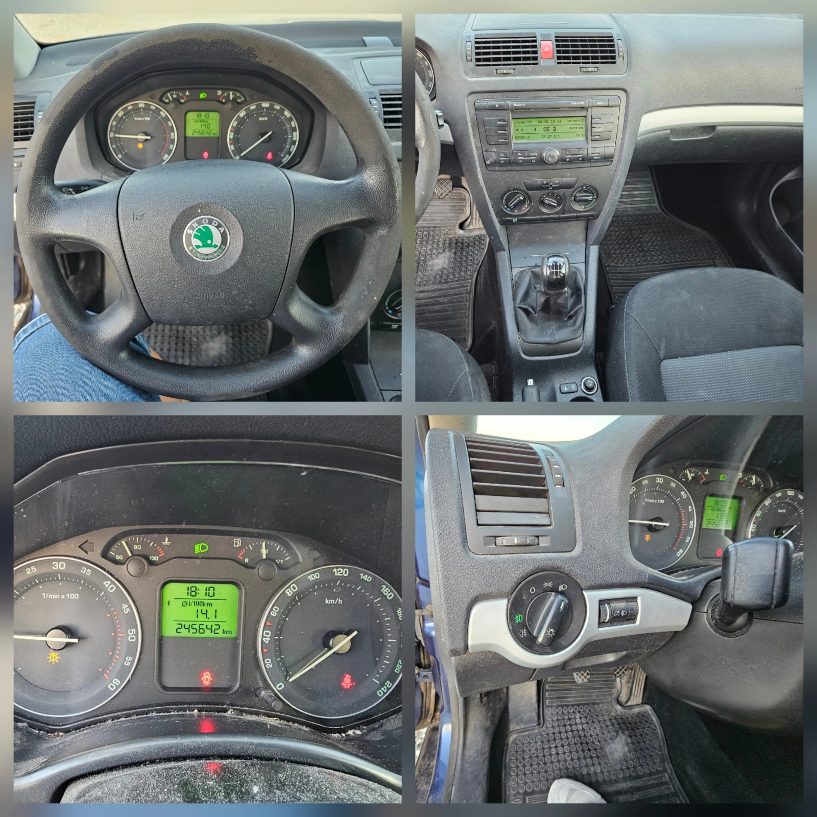 Skoda Octavia 1.9 TDI 105kc , снимка 13 - Автомобили и джипове - 56155988