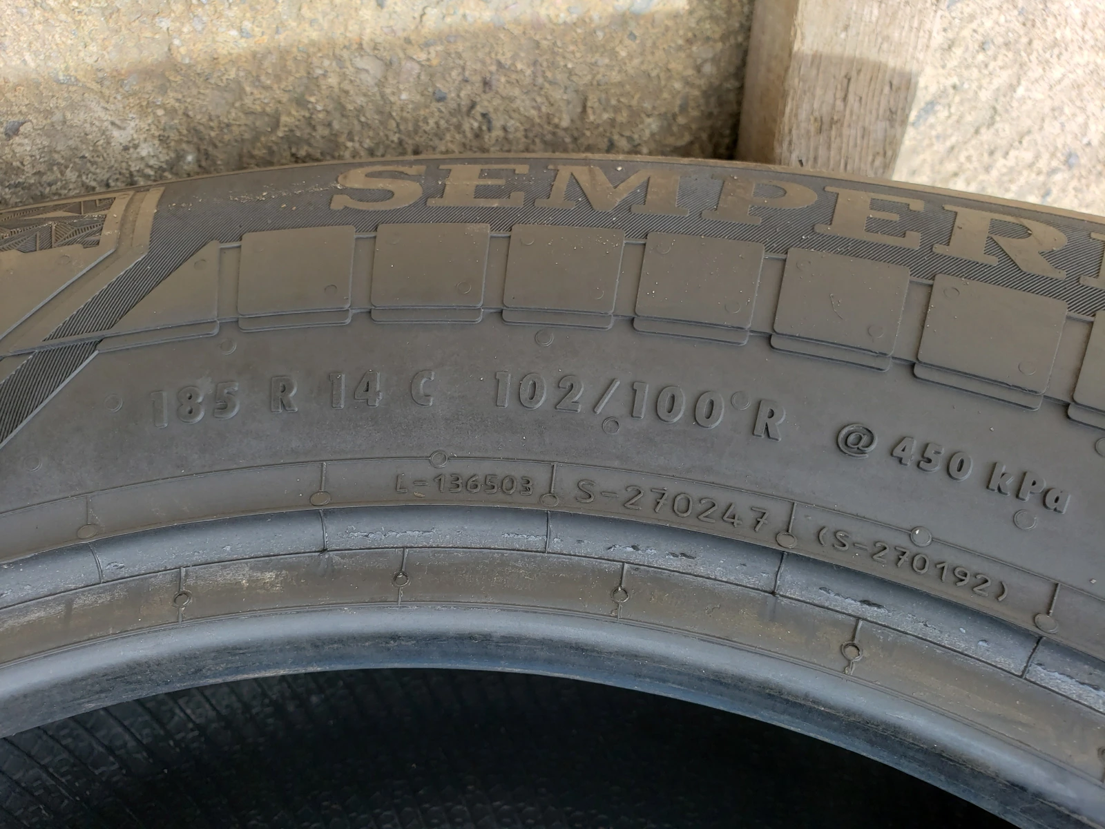 Гуми Летни 185/80R14, снимка 4 - Гуми и джанти - 54421659