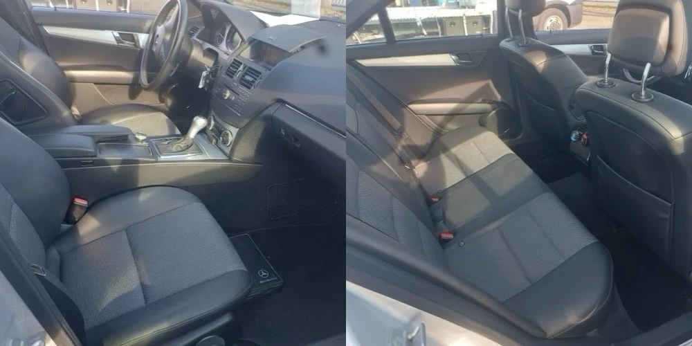 Mercedes-Benz C 200 AMG Kompressor | обслужена | Реални КМ, снимка 13 - Автомобили и джипове - 52829421