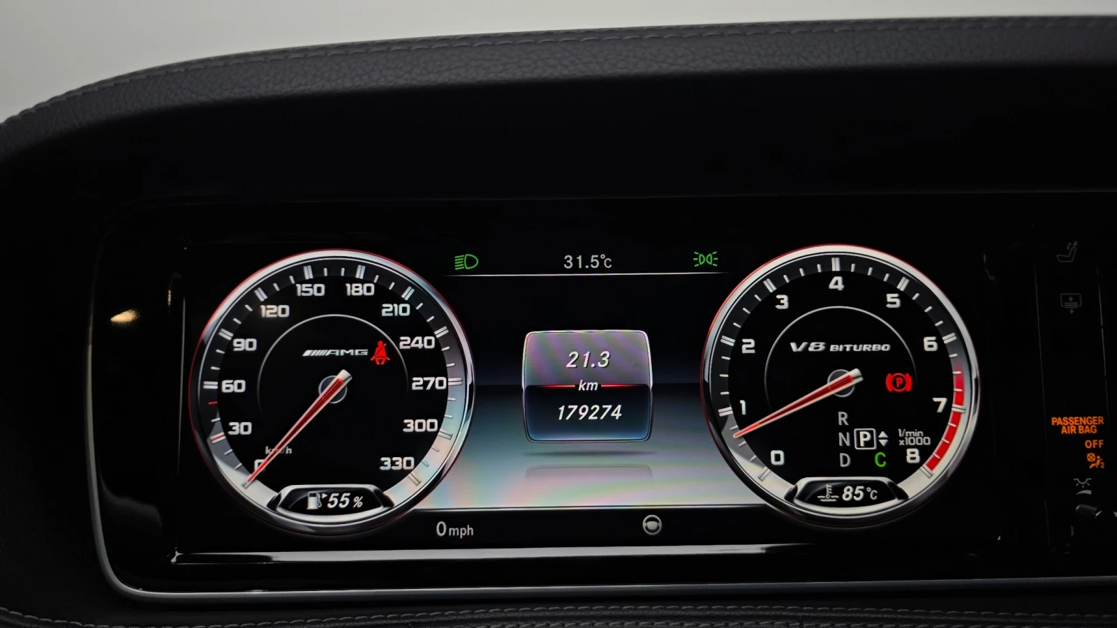 Mercedes-Benz S 63 AMG 5.5 4MATIC, FULL, снимка 7 - Автомобили и джипове - 55938506
