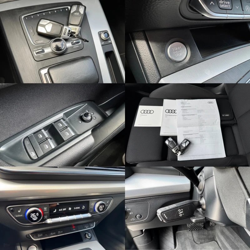 Audi Q5 2.0 TDI / S LINE / QUATTRO / LED / CAMERA /KEYLESS, снимка 13 - Автомобили и джипове - 49599449